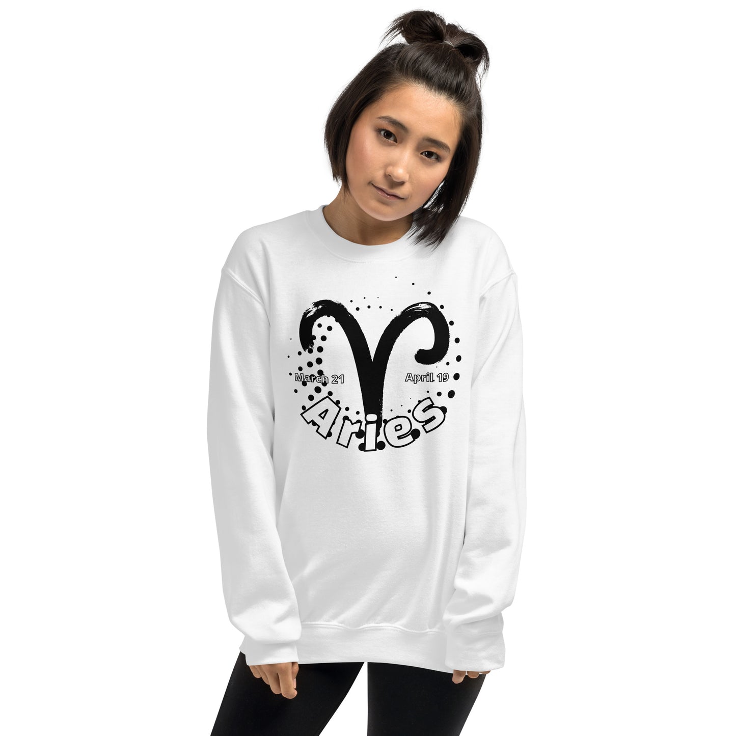 Aries Zodiac Sign Unisex Sweatshirt