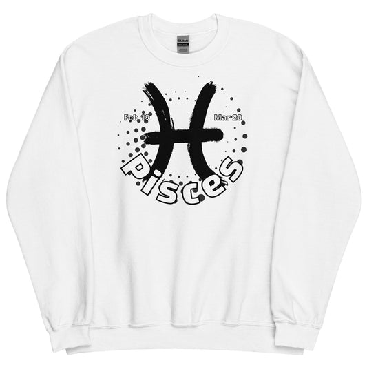 Sudadera unisex con signo del zodíaco de Piscis