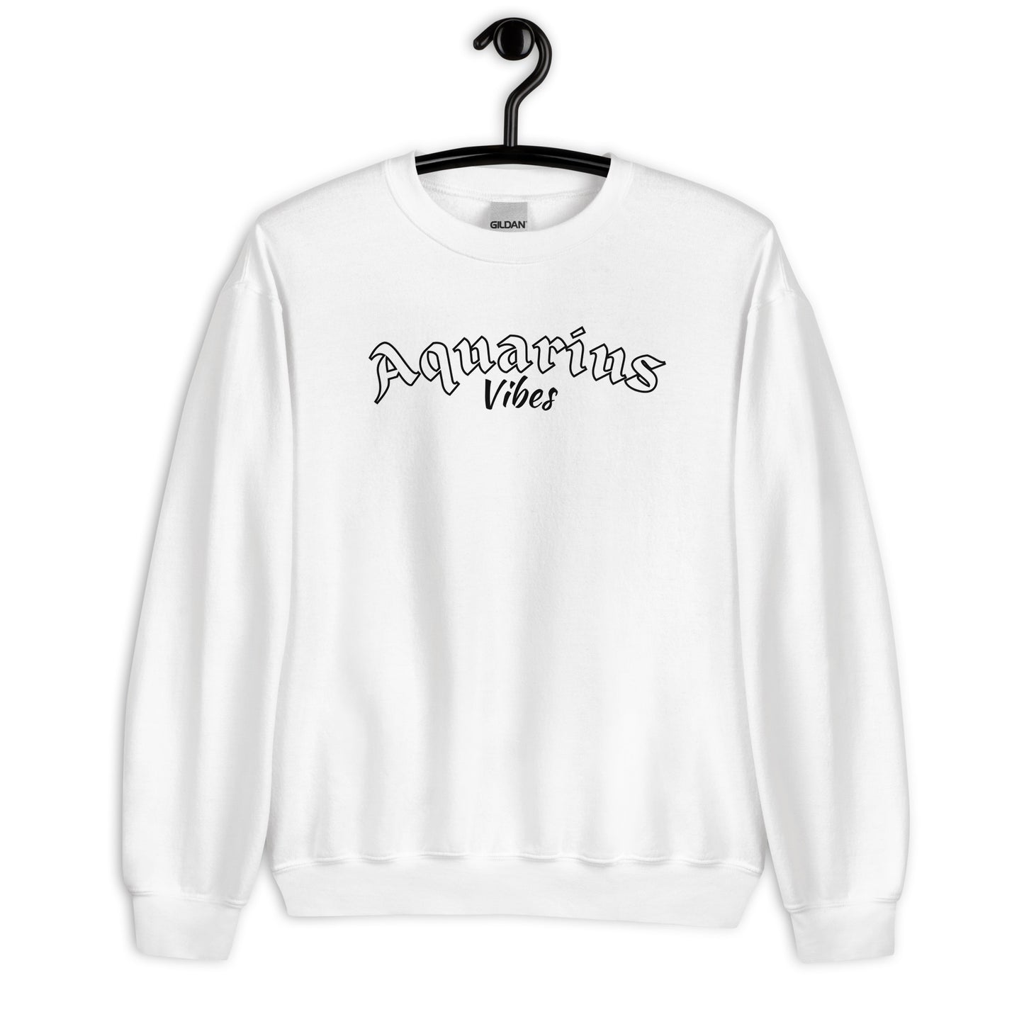 Aquarius Vibes ♒️ Zodiac, Unisex Sweatshirt