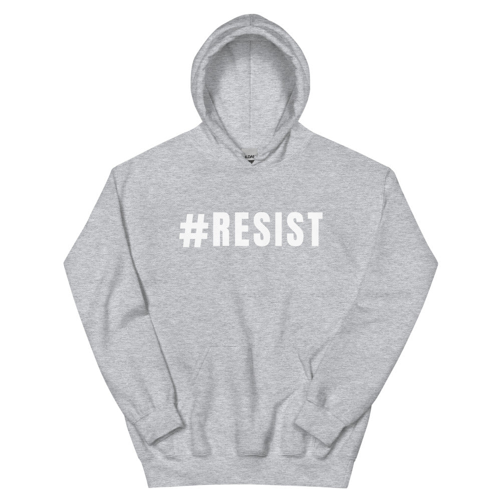 #Resistir sudadera con capucha unisex