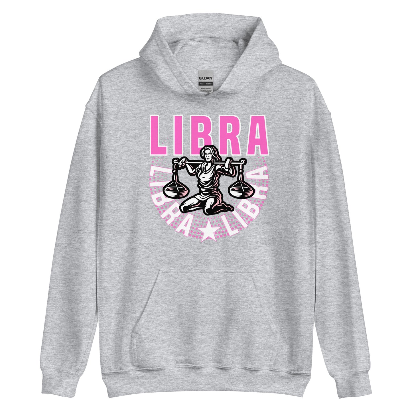 Sudadera con capucha unisex Libra Zodiac Sign