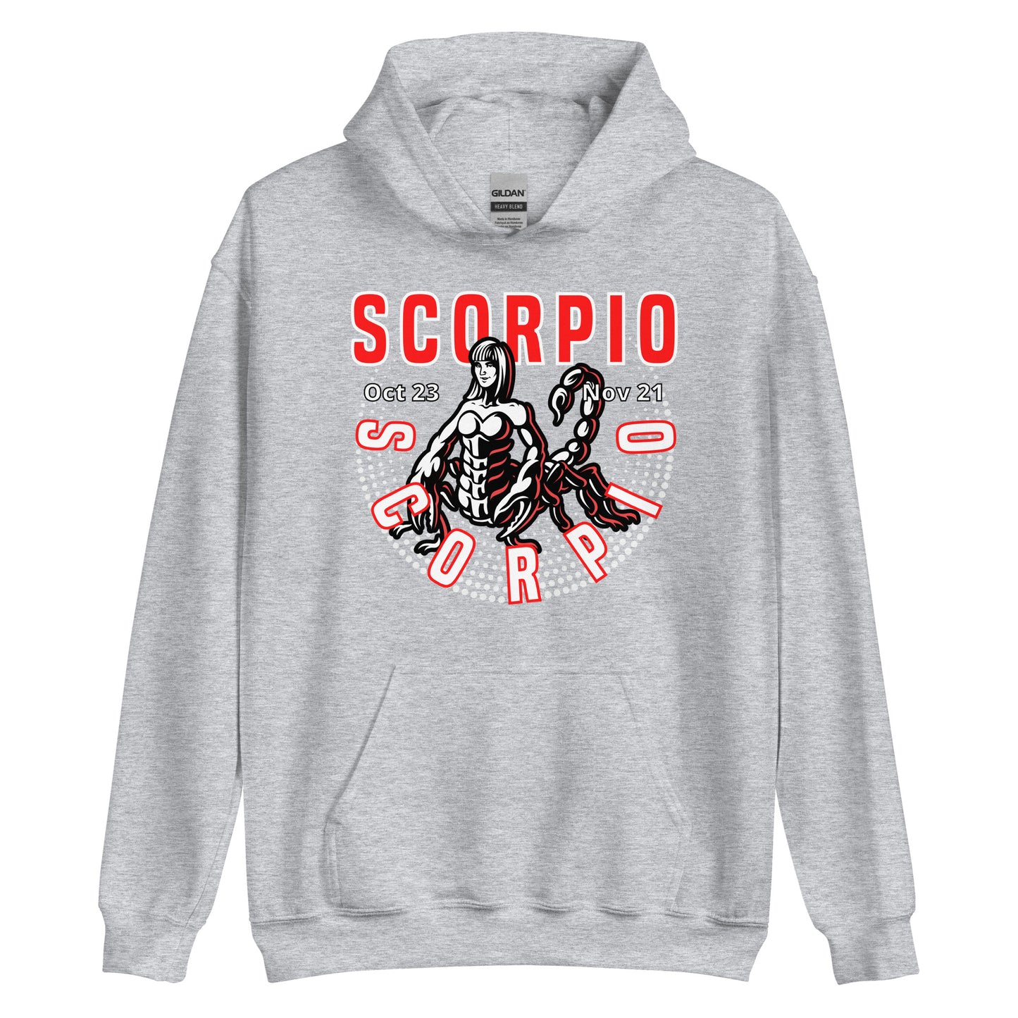 Scorpio Zodiac Sign Unisex Hoodie