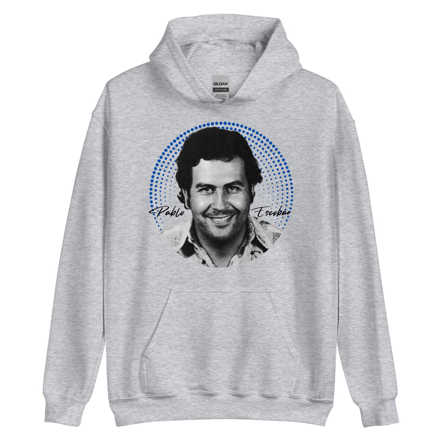 Pablo Escobar, El Patron, Cartel de Medellin Graphic Design Unisex Hoodie