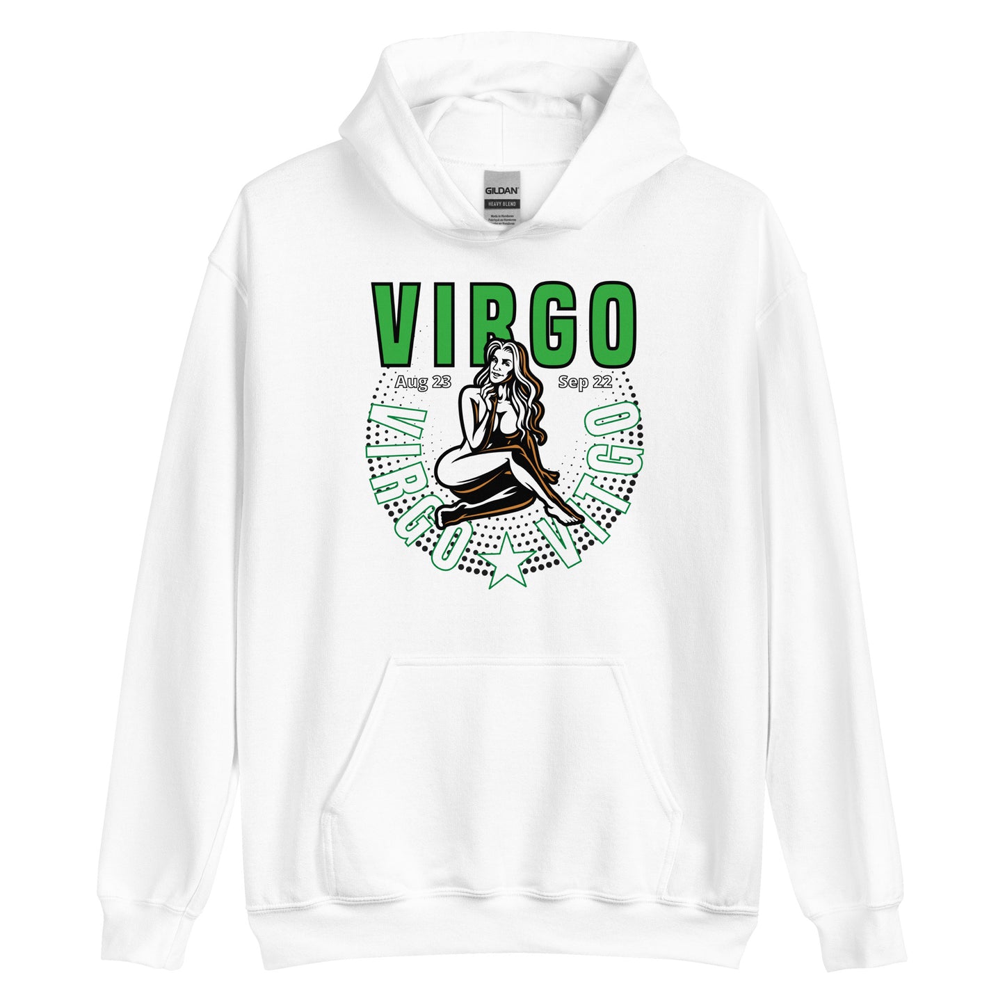 Virgo Zodiac Sign Unisex Hoodie