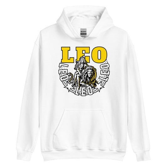 Löwe Sternzeichen Unisex Kapuzenpullover