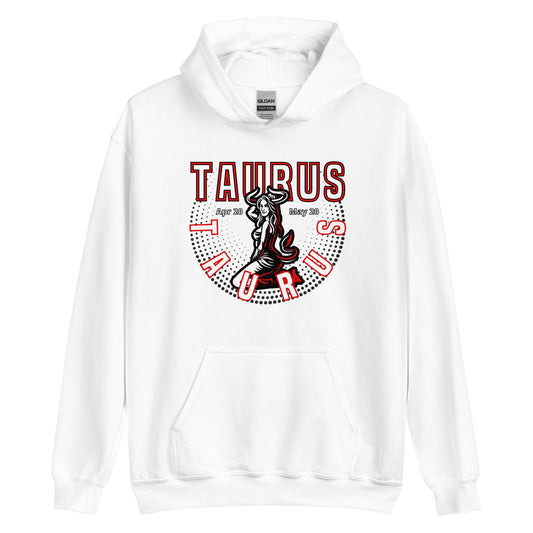 Sudadera con capucha unisex signo del zodiaco Tauro