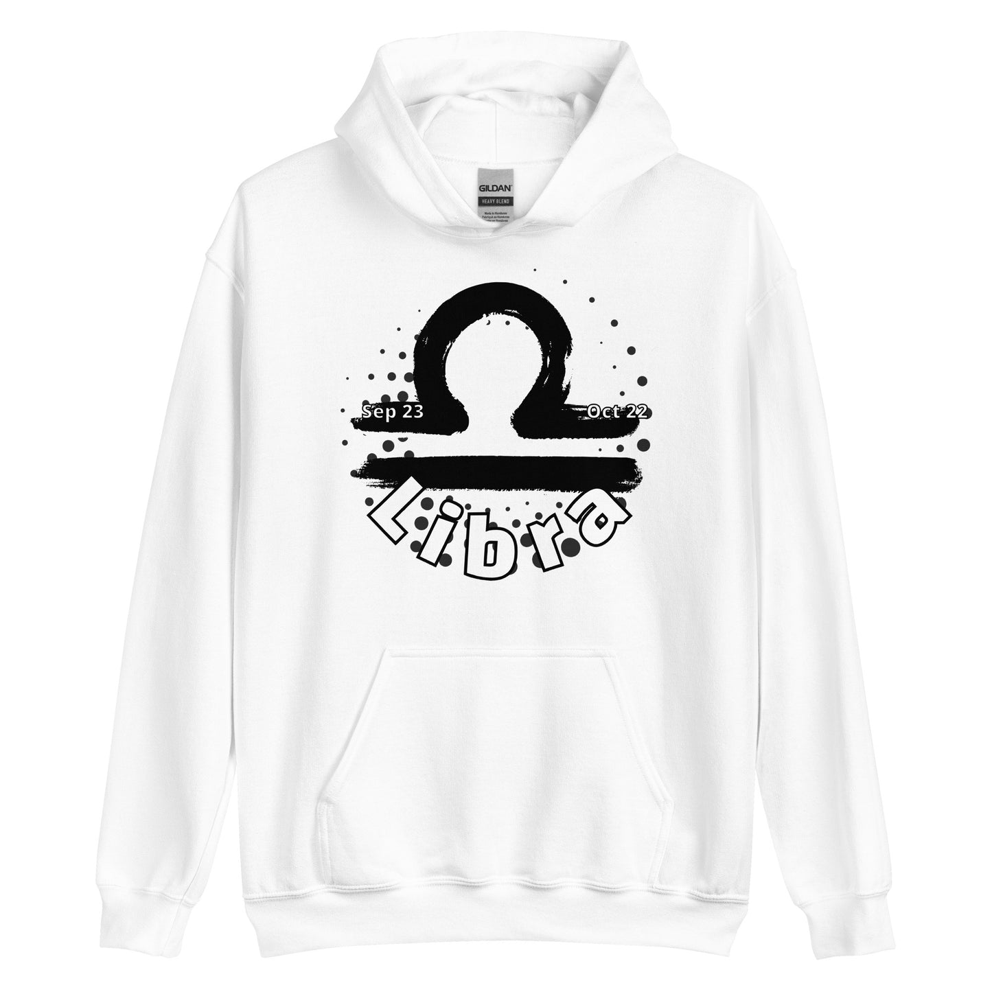 Sudadera con capucha unisex Libra Zodiac Sign