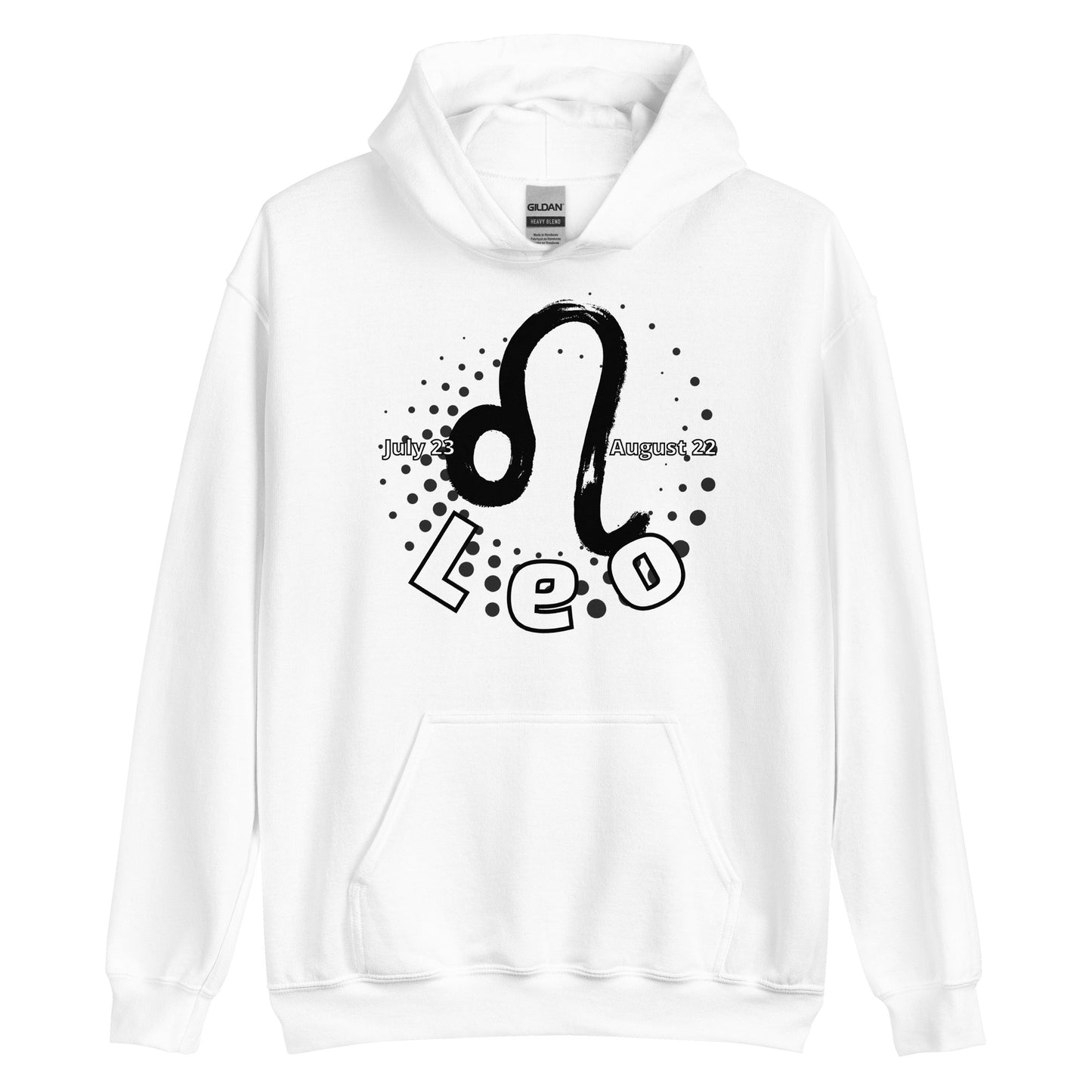 Löwe Sternzeichen Unisex Kapuzenpullover