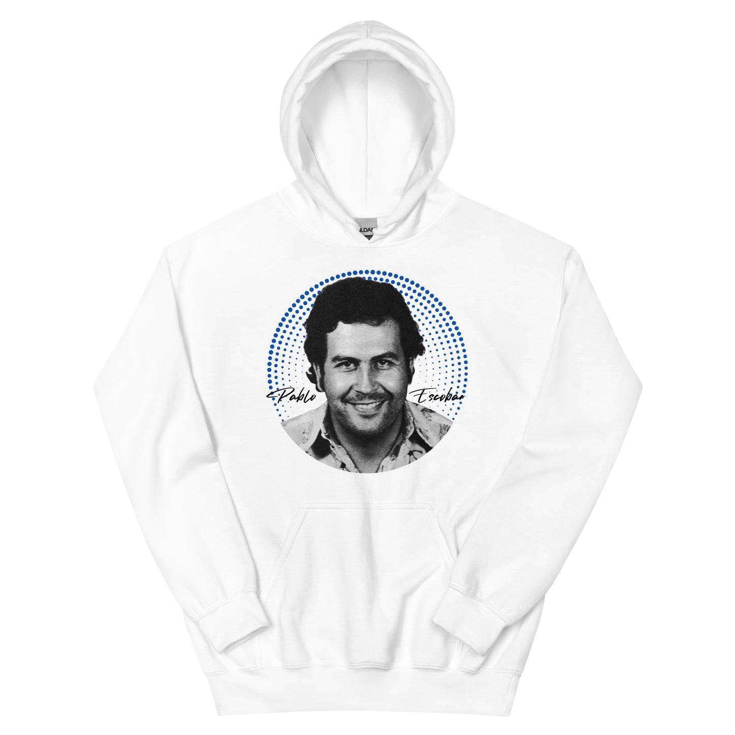 Pablo Escobar, El Patrón, Cartel de Medellín Diseño Gráfico Sudadera con capucha unisex